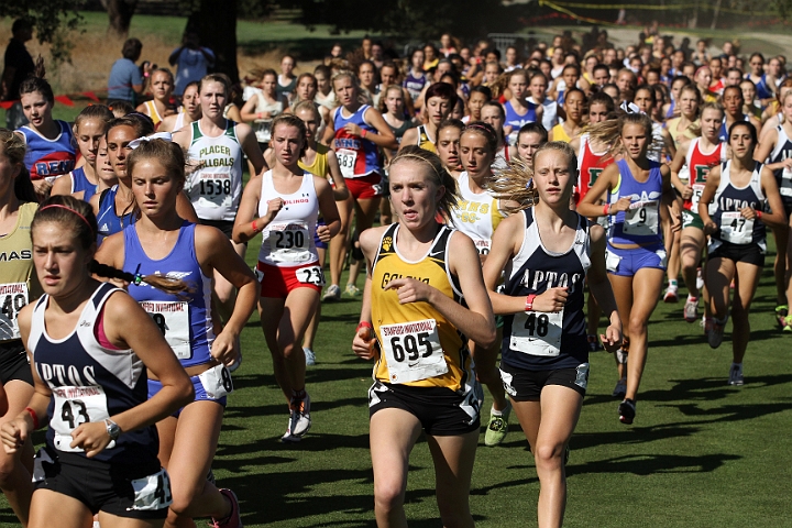 2010 SInv D3-037.JPG - 2010 Stanford Cross Country Invitational, September 25, Stanford Golf Course, Stanford, California.